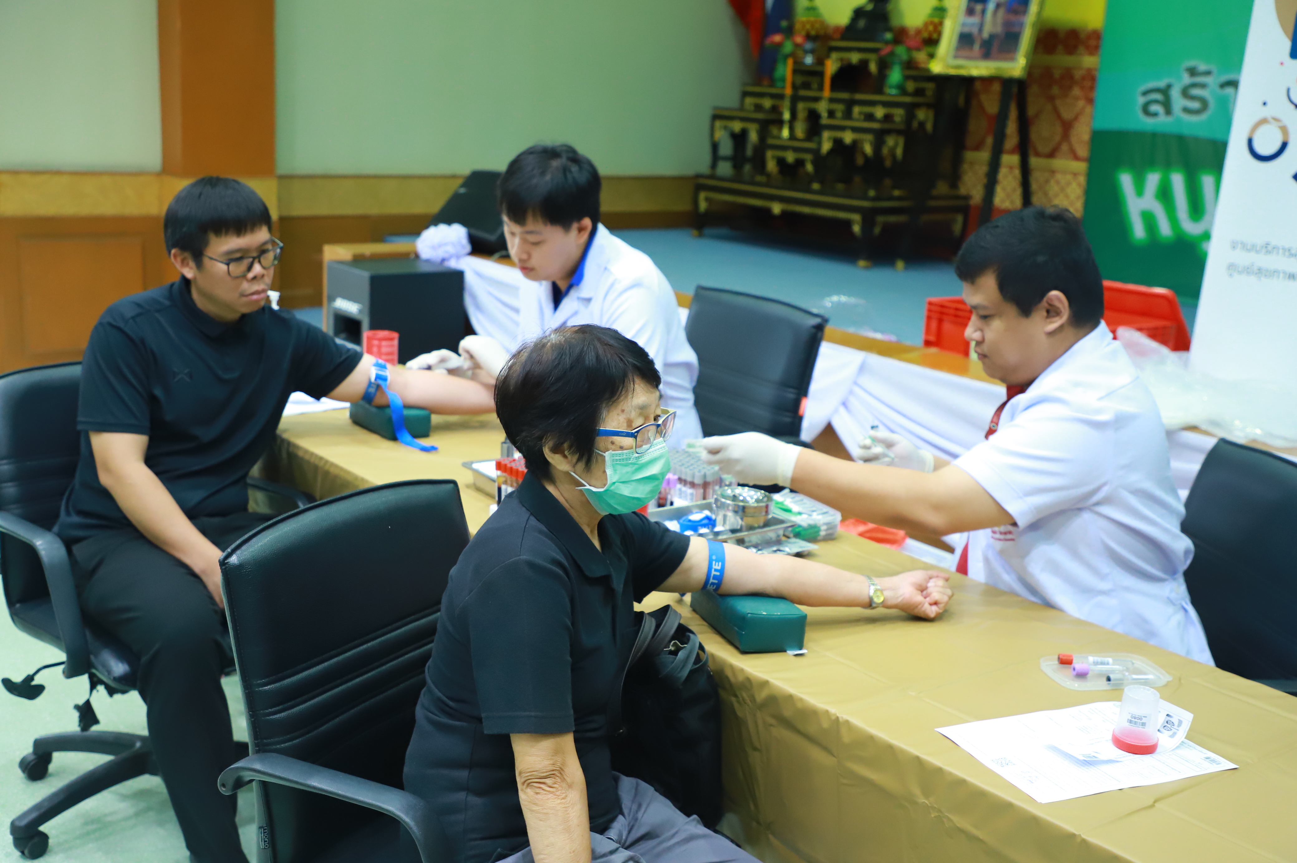title - ส.ป.ก.ร่วมกับ คณะเทคนิคการแพทย์ มหาลัยมหิดล จัดกิจกรรมตรวจสุขภาพประจำปีให้กับข้าราชการและบุคลากร ส.ป.ก.